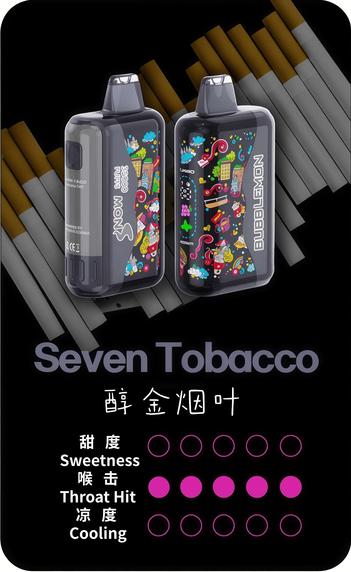 Bubblemon Graffiti 3rd Gen (35,000 Puffs) – In-Depth Review 2025 - Product Gallery 4