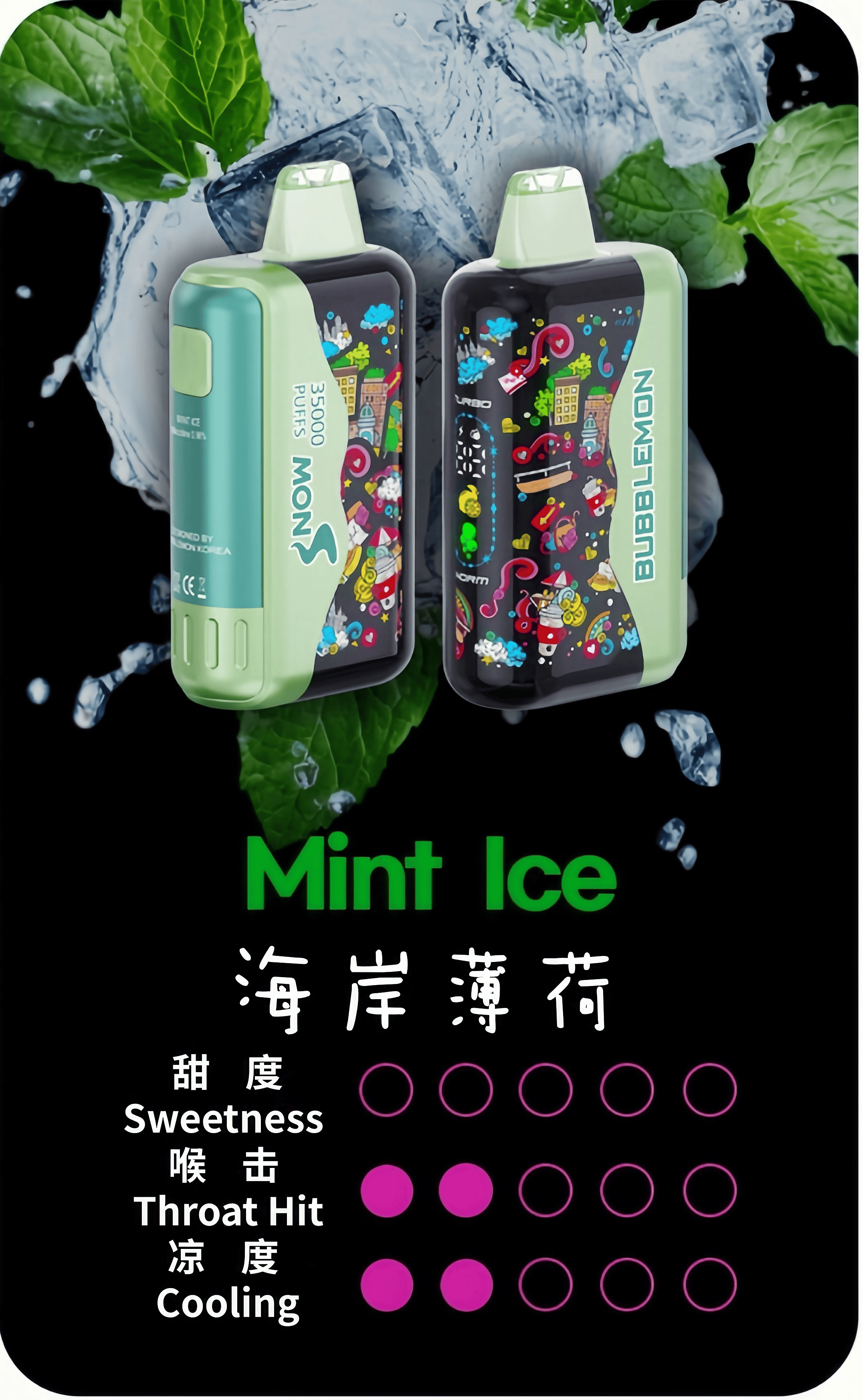 Bubblemon Graffiti 3rd Gen (35,000 Puffs) – In-Depth Review 2025 - Product Gallery 3